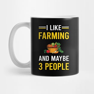 3 People Farming Farm Farmer Mug